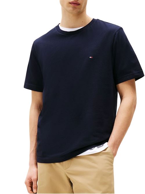 T-shirt blu in cotone Tommy Hilfiger | MW0MW37267DW5